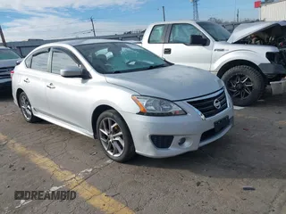 2013 Nissan Sentra FE+ S with VIN 3N1AB7AP4DL676210, listed as a IAAI auction lot 41276900 with 155,037 mi miles and . Bid and sale history available at DreamBid. Image 1.