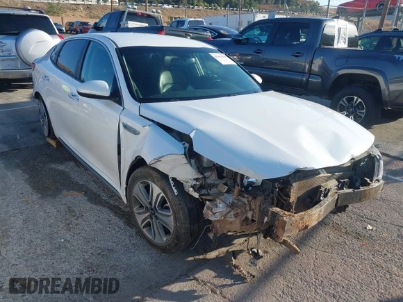 2017 Kia Optima EX z VIN KNAGV4LD5H5017555, wystawiony jako IAAI lot #41414200 z przebiegiem 70 532 mil mil oraz . Historia ofert i sprzedaży dostępna na DreamBid. Obrazek 1.