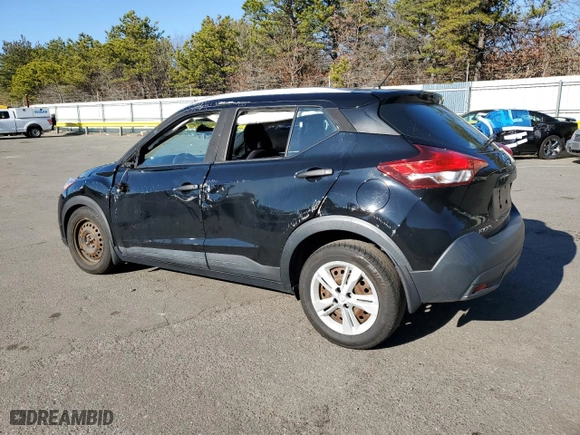 2018 Nissan Kicks S with VIN 3N1CP5CU9JL537963, listed as a Copart auction lot 51383295 with 81,856 mi miles and Salvage Title. Bid and sale history available at carsss.com. Image 2.