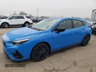2024 Subaru Impreza RS with VIN JF1GUHJC0R8334446, listed as a Copart auction lot 83203814 with 1,664 mi miles and Salvage Title. Bid and sale history available at carsss.com. Image 1.