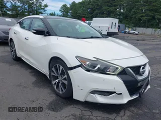 2016 Nissan Maxima Platinum with VIN 1N4AA6AP9GC403960, listed as a IAAI auction lot 42781654 with 19,699 mi miles and . Bid and sale history available at DreamBid. Image 6.