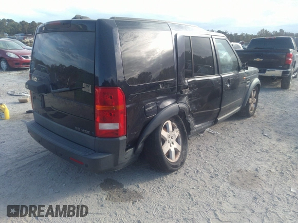 2008 Land Rover LR3 HSE with VIN SALAG25498A466807, listed as a IAAI auction lot 40741016 with 106,464 mi miles. Bid and sale history available at carsss.com. Image 4.