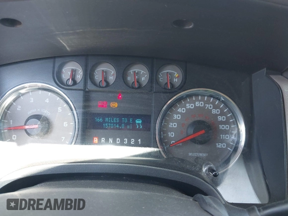 2010 Ford F-150 XL with VIN 1FTFW1EV2AFC24453, listed as a IAAI auction lot 42460799 with 157,014 mi miles and . Bid and sale history available at DreamBid. Image 7.