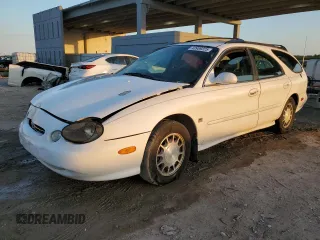 1999 Ford Taurus SE z VIN 1FAFP58S3XG308764, wystawiony jako Copart lot #43959225 z przebiegiem 120 936 mil mil oraz Szkody całkowita. Historia ofert i sprzedaży dostępna na DreamBid. Obrazek 1.