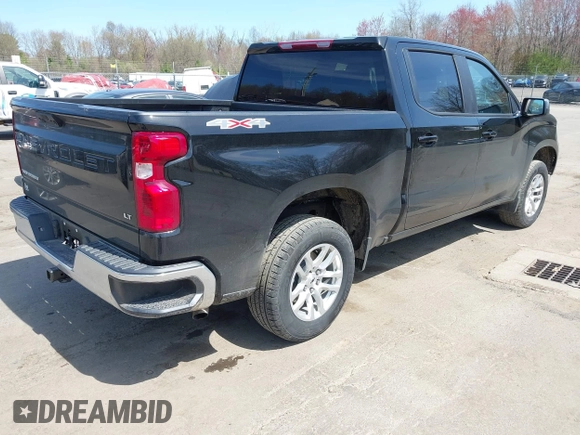 2025 Chevrolet Silverado 1500 with VIN 3GCPKKEK7SG101078, listed as a IAAI auction lot 42076501 with 2,089 mi miles and . Bid and sale history available at DreamBid. Image 4.