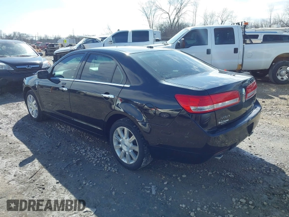 2012 Lincoln MKZ with VIN 3LNHL2JC4CR838515, listed as a IAAI auction lot 41879183 with 74,501 mi miles. Bid and sale history available at carsss.com. Image 3.