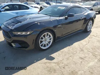 2024 Ford Mustang GT with VIN 1FA6P8CF1R5416942, listed as a Copart auction lot 52456505 with 2,406 mi miles and Salvage Title. Bid and sale history available at carsss.com. Image 1.