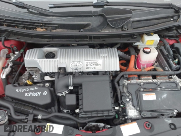 2015 Toyota Prius Four with VIN JTDKN3DU8F0456197, listed as a IAAI auction lot 41884023 with 8,510 mi miles. Bid and sale history available at carsss.com. Image 10.