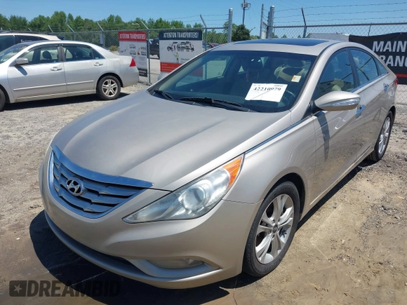 2011 Hyundai Sonata Limited with VIN 5NPEC4AC3BH106087, listed as a IAAI auction lot 42210979 with 199,388 mi miles and . Bid and sale history available at DreamBid. Image 2.