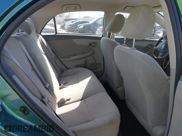 2009 Toyota Corolla with VIN JTDBL40E69J011255, listed as a IAAI auction lot 41549353 with 64,308 mi miles. Bid and sale history available at carsss.com. Image 8.