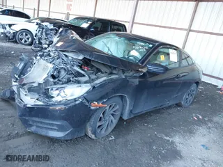 2017 Honda Civic Coupe LX-P with VIN 2HGFC4B06HH311298, listed as a IAAI auction lot 41447478 with 0 mi miles. Bid and sale history available at carsss.com. Image 17.
