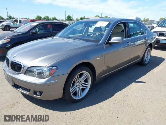 2008 BMW 7 Series 760Li with VIN WBAHN03588DD98977, listed as a IAAI auction lot 42836897 with 147,612 mi miles and . Bid and sale history available at DreamBid. Image 2.
