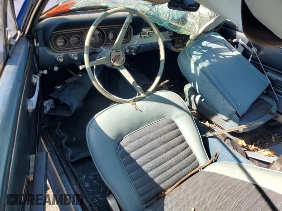 1966 Ford Mustang z VIN 6T07T189857, wystawiony jako Copart lot #64378835 z przebiegiem 169 270 mil mil oraz Czysty tytuł • Clean title. Historia ofert i sprzedaży dostępna na DreamBid. Obrazek 8.