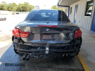 2018 BMW 4 Series 430i z VIN WBA4Z1C57JEC72408, wystawiony jako Copart lot #56664565 z przebiegiem 97 605 mil mil oraz Szkoda całkowita • Salvage title. Historia ofert i sprzedaży dostępna na DreamBid. Obrazek 6.