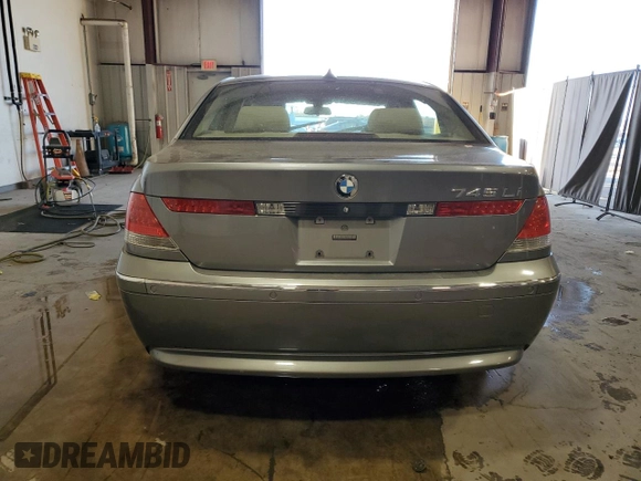 2004 BMW 7 Series 745Li z VIN WBAGN63584DS55291, wystawiony jako Copart lot #79178494 z przebiegiem 135 923 mil mil oraz Szkoda całkowita • Salvage title. Historia ofert i sprzedaży dostępna na DreamBid. Obrazek 6.