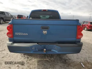 2005 Dodge Dakota ST with VIN 1D7HE28K65S250141, listed as a Copart auction lot 86490584 with 217,766 mi miles and Salvage Title. Bid and sale history available at DreamBid. Image 6.
