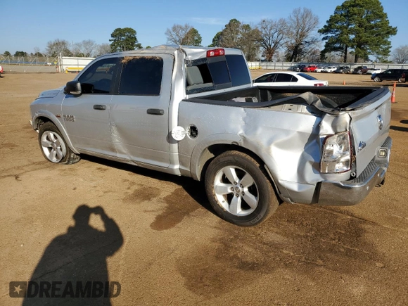 2015 Ram 1500 Lone Star with VIN 1C6RR6LT4FS639105, listed as a Copart auction lot 45491565 with 162,044 mi miles and Salvage title. Bid and sale history available at DreamBid. Image 2.