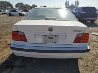 1997 BMW 3 Series 318iA with VIN WBACC0325VEK24857, listed as a Copart auction lot 80329964 with 176,757 mi miles and Clean Title. Bid and sale history available at carsss.com. Image 6.