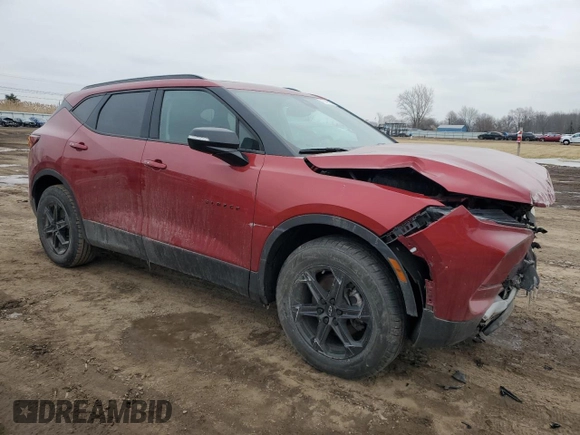 2023 Chevrolet Blazer LT с VIN 3GNKBJRS7PS177636, выставлен на аукционе Copart как лот 45040595 с пробегом 89 226 миль миль и Списание • Salvage title. История ставок и продаж доступна на DreamBid. Изображение 4.