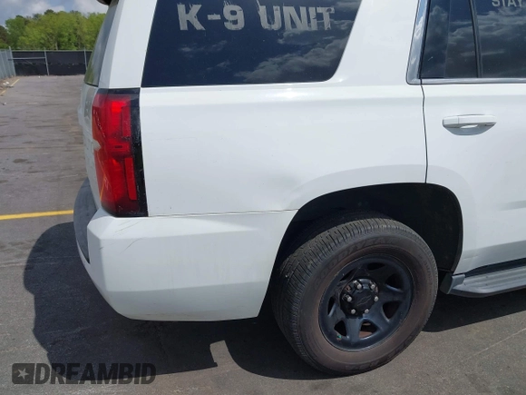 2016 Chevrolet Tahoe Commercial with VIN 1GNLCDEC5GR423300, listed as a IAAI auction lot 41967399 with 147,429 mi miles and . Bid and sale history available at DreamBid. Image 18.
