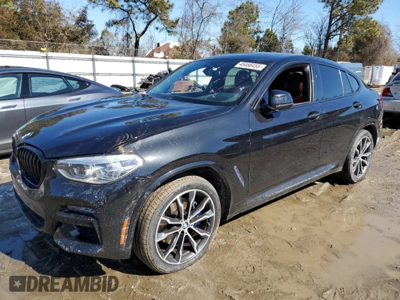2021 BMW X4 M40i с VIN 5UX2V5C04M9H55156, выставлен на аукционе Copart как лот 46468455 с пробегом 40 621 миль миль и Списание • Salvage title. История ставок и продаж доступна на DreamBid. Изображение 1.