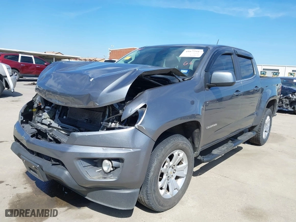 2020 Chevrolet Colorado 2WD LT with VIN 1GCGSCEN9L1241567, listed as a IAAI auction lot 41672914 with 84,148 mi miles. Bid and sale history available at carsss.com. Image 19.