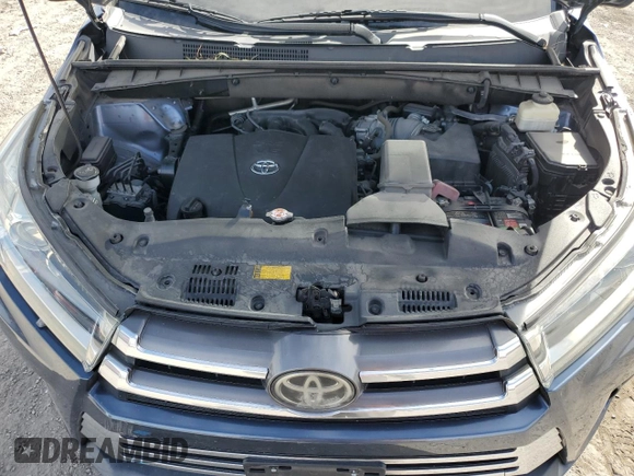 2018 Toyota Highlander Limited with VIN 5TDYZRFH0JS237385, listed as a Copart auction lot 47487395 with 73,081 mi miles and Salvage title. Bid and sale history available at DreamBid. Image 13.