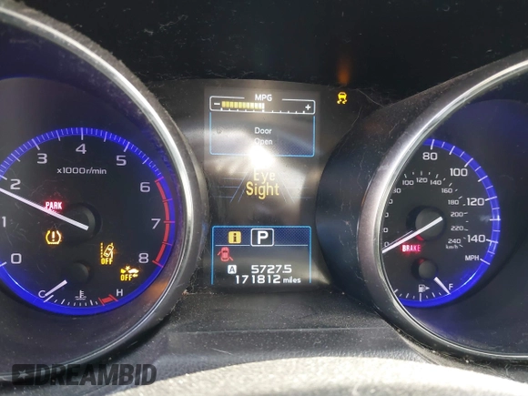 2017 Subaru Legacy Premium with VIN 4S3BNAH6XH3020677, listed as a IAAI auction lot 41781615 with 171,812 mi miles and . Bid and sale history available at DreamBid. Image 15.