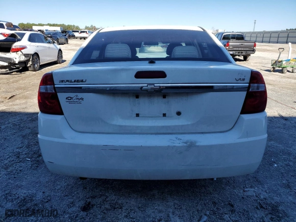 2005 Chevrolet Malibu with VIN 1G1ZS52825F198773, listed as a Copart auction lot 84797454 with 0 mi miles and Salvage Title. Bid and sale history available at carsss.com. Image 6.