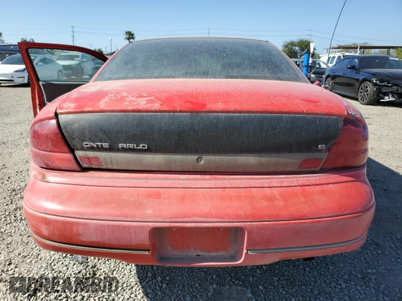 1996 Chevrolet Monte Carlo LS с VIN 2G1WW12M0T9308660, выставлен на аукционе Copart как лот 53998255 с пробегом 279 982 миль миль и Списание • Salvage title. История ставок и продаж доступна на DreamBid. Изображение 6.