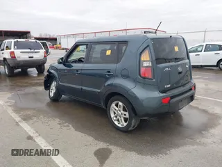 2011 Kia Soul + with VIN KNDJT2A24B7258457, listed as a IAAI auction lot 41751948 with 217,667 mi miles. Bid and sale history available at carsss.com. Image 3.