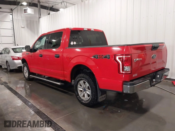 2015 Ford F-150 XLT with VIN 1FTEW1E85FFB26787, listed as a IAAI auction lot 42152326 with 61,825 mi miles and . Bid and sale history available at DreamBid. Image 3.