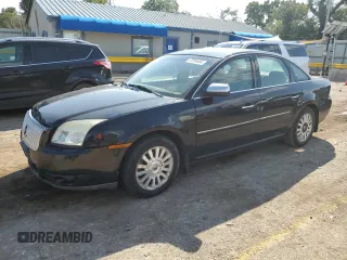 2009 Mercury Sable with VIN 1MEHM40W89G614672, listed as a Copart auction lot 72284684 with 166,607 mi miles and Salvage title. Bid and sale history available at DreamBid. Image 1.