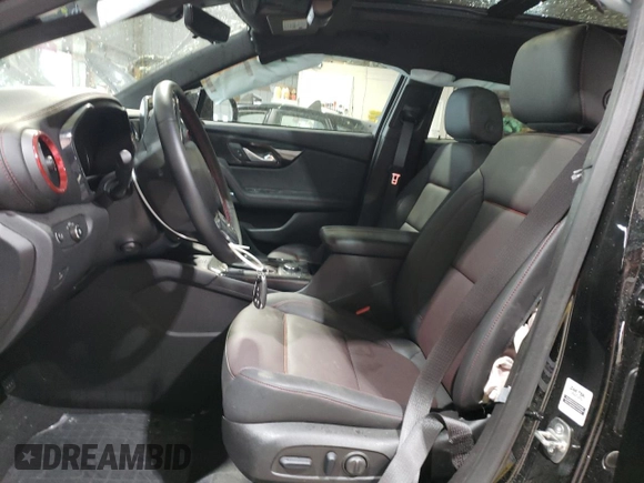 2024 Chevrolet Blazer RS with VIN 3GNKBKRSXRS174979, listed as a Copart auction lot 57282895 with 14,560 mi miles and Salvage title. Bid and sale history available at DreamBid. Image 7.