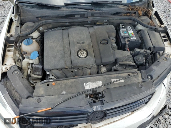 2012 Volkswagen Jetta SE z VIN 3VWDP7AJ5CM422888, wystawiony jako Copart lot #61438925 z przebiegiem 176 450 mil mil oraz Szkoda całkowita • Salvage title. Historia ofert i sprzedaży dostępna na DreamBid. Obrazek 11.