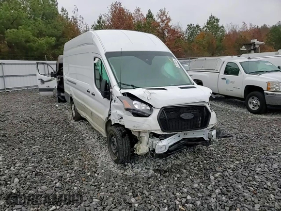 2021 Ford Transit Cargo with VIN 1FTBW3X89MKA74340, listed as a Copart auction lot 82188434 with 23,360 mi miles and Salvage Title. Bid and sale history available at carsss.com. Image 12.