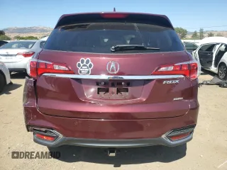 2017 Acura RDX Advance with VIN 5J8TB4H74HL014740, listed as a Copart auction lot 61172935 with 52,915 mi miles and Salvage title. Bid and sale history available at DreamBid. Image 6.