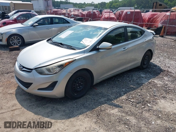 2016 Hyundai Elantra SE with VIN 5NPDH4AE0GH748790, listed as a IAAI auction lot 42417855 with 126,751 mi miles and . Bid and sale history available at DreamBid. Image 17.