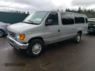 2007 Ford Econoline Passenger XL with VIN 1FDSS31L97DA70818, listed as a Copart auction lot 81146724 with 76,320 mi miles and Salvage Title. Bid and sale history available at carsss.com. Image 1.