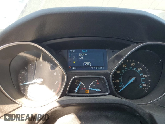 2014 Ford Focus SE with VIN 1FADP3K28EL458278, listed as a Copart auction lot 49531925 with 193,334 mi miles and Clean Title. Bid and sale history available at carsss.com. Image 9.