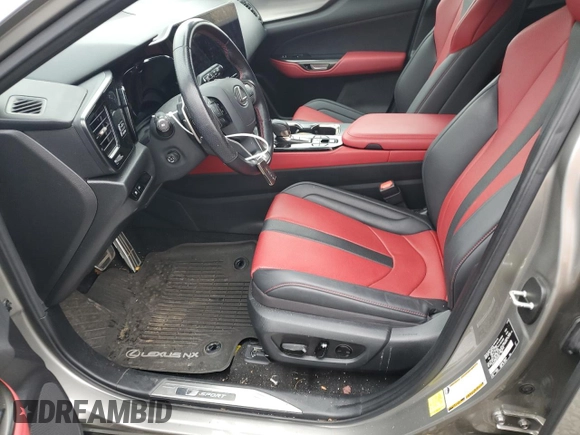 2023 Lexus NX with VIN JTJKKCFZ0P2014650, listed as a Copart auction lot 43068965 with 31,681 mi miles and Salvage Title. Bid and sale history available at carsss.com. Image 7.