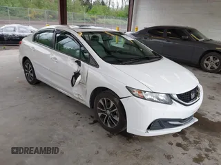 2015 Honda Civic EX with VIN 19XFB2F83FE024712, listed as a IAAI auction lot 42150113 with 118,353 mi miles and . Bid and sale history available at DreamBid. Image 1.