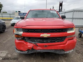 2018 Chevrolet Silverado 1500 Custom with VIN 1GCRCPEC5JZ370769, listed as a Copart auction lot 78302364 with 87,644 mi miles and Salvage Title. Bid and sale history available at carsss.com. Image 5.