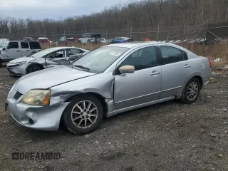 2004 Mitsubishi Galant ES with VIN 4A3AB46F84E141535, listed as a Copart auction lot 44167095 with 160,286 mi miles and Salvage Title. Bid and sale history available at carsss.com. Image 1.