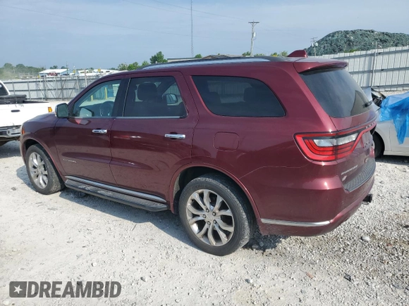 2018 Dodge Durango Citadel Anodized Platinum with VIN 1C4SDJET0JC254264, listed as a Copart auction lot 59706235 with 153,458 mi miles and Clean title. Bid and sale history available at DreamBid. Image 2.