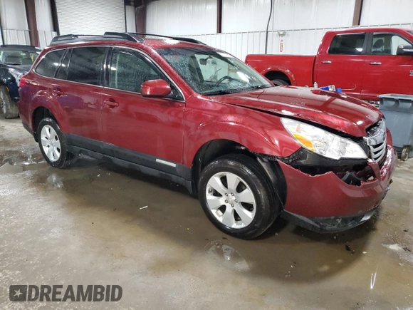 2012 Subaru Outback Prem with VIN 4S4BRBCC3C3216097, listed as a Copart auction lot 60110835 with 91,301 mi miles and Salvage title. Bid and sale history available at DreamBid. Image 4.