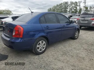 2011 Hyundai Accent GLS with VIN KMHCN4AC9BU556524, listed as a Copart auction lot 54990215 with 214,552 mi miles and Clean Title. Bid and sale history available at DreamBid. Image 3.