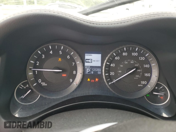 2012 Infiniti M37 with VIN JN1BY1AR2CM393522, listed as a Copart auction lot 65263404 with 123,266 mi miles and Non Repairable. Bid and sale history available at carsss.com. Image 9.