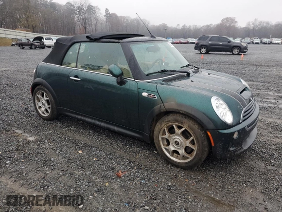 2008 MINI Convertible S z VIN WMWRH33518TU81148, wystawiony jako Copart lot #82677354 z przebiegiem 91 539 mil mil oraz Szkoda całkowita • Salvage title. Historia ofert i sprzedaży dostępna na DreamBid. Obrazek 4.