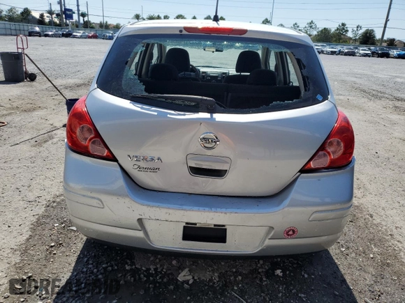 2010 Nissan Versa SL with VIN 3N1BC1CP7AL447706, listed as a Copart auction lot 57443545 with 126,107 mi miles and Salvage title. Bid and sale history available at DreamBid. Image 6.